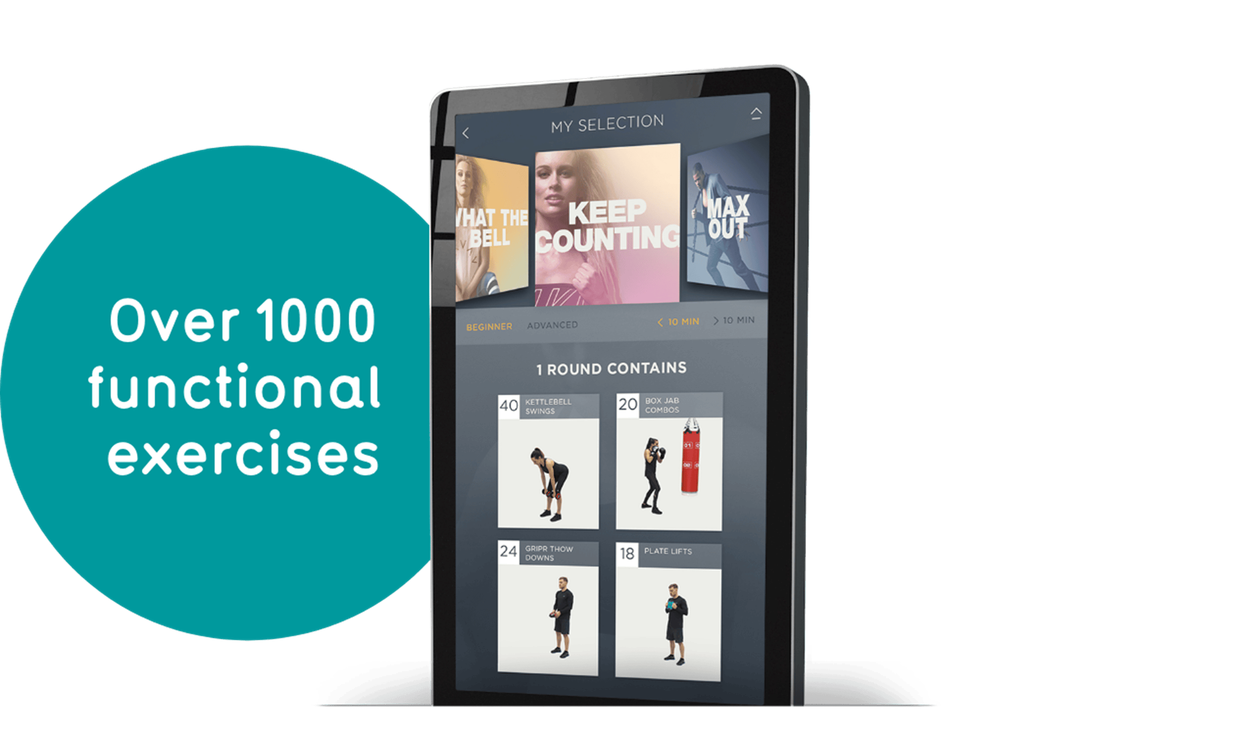 functional zone - over 1000 functional exercises