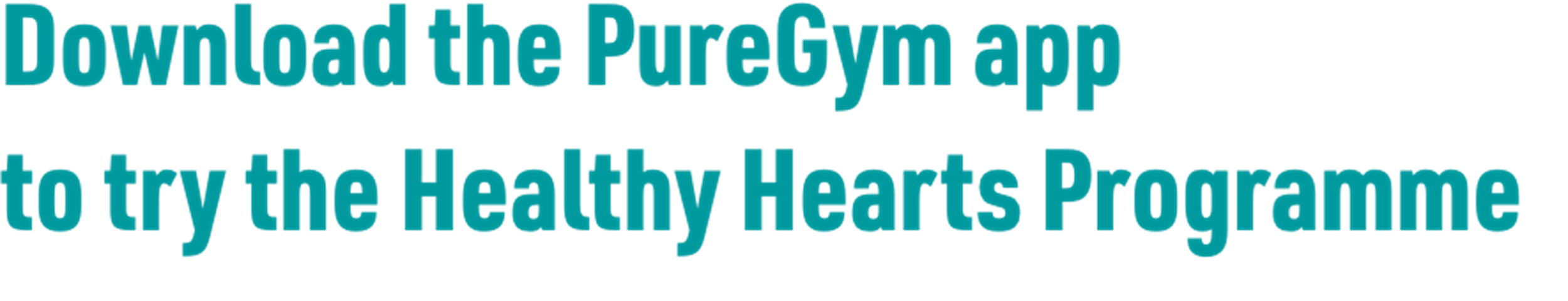 Download the PureGym app to try the Healthy Hearts programme