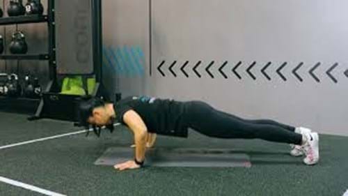 Wide Grip Push Up Form