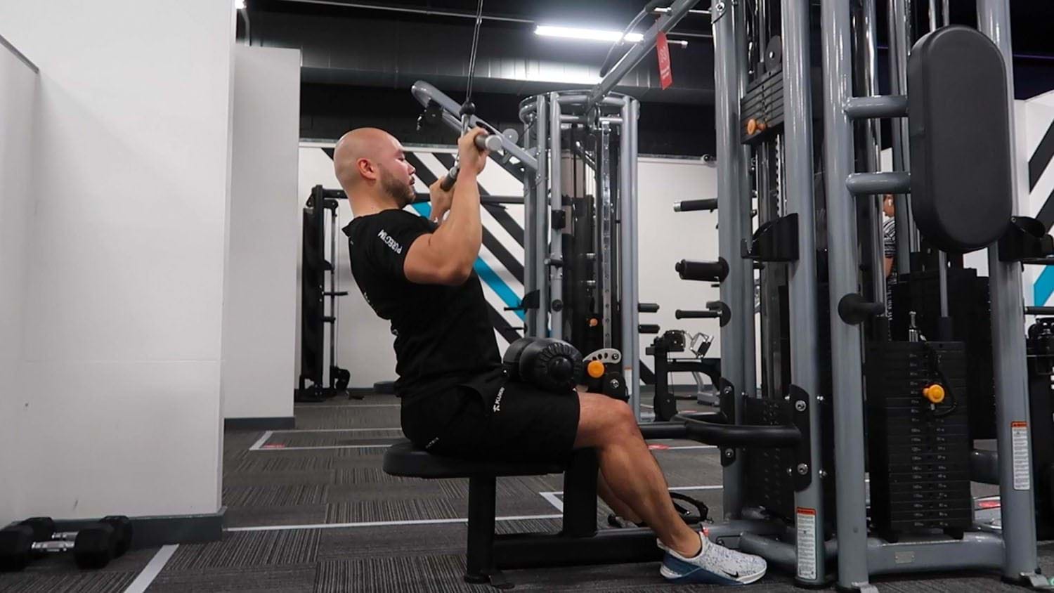 Lat pull down exercise