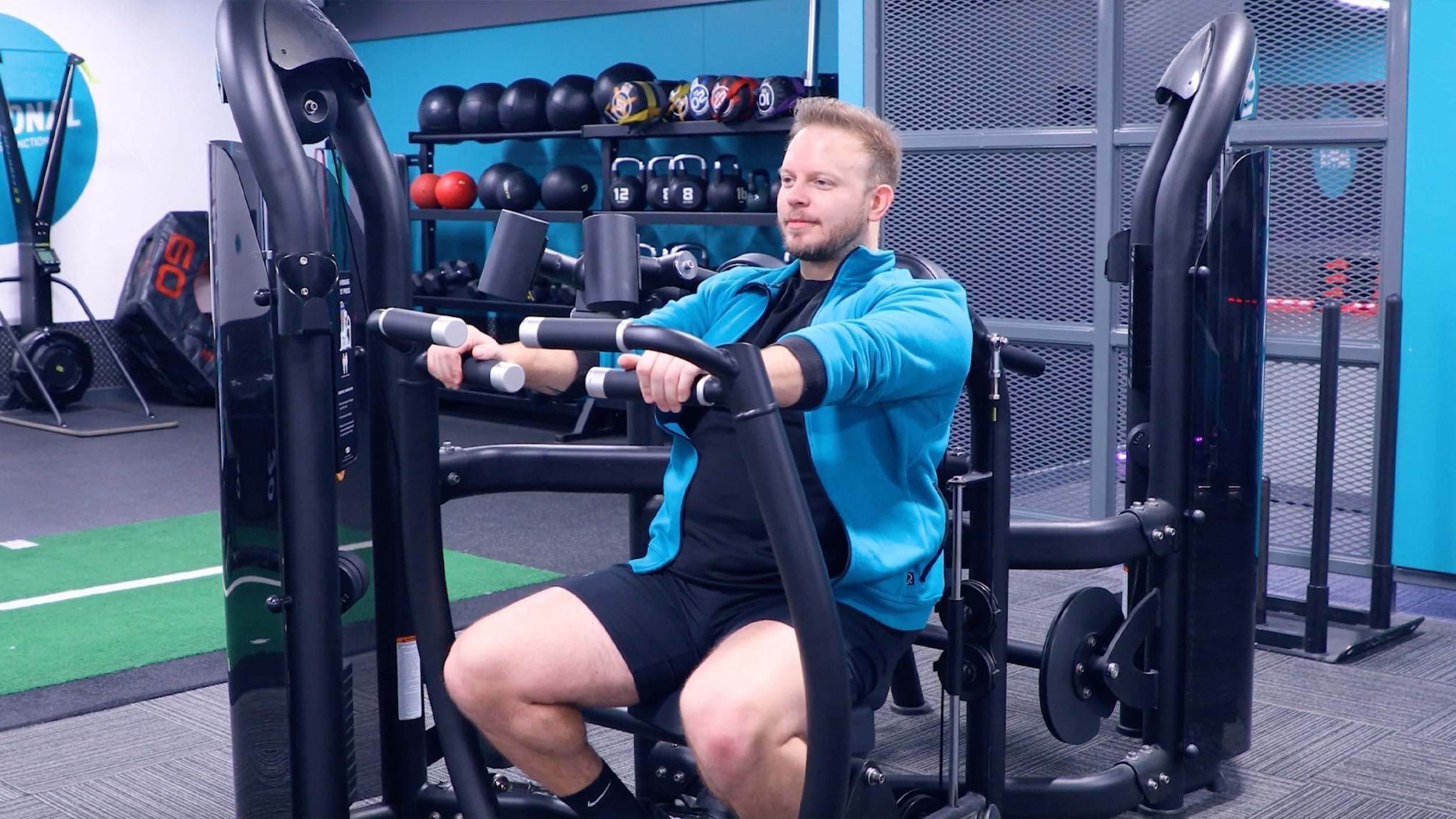 How To Do A Seated Chest Press