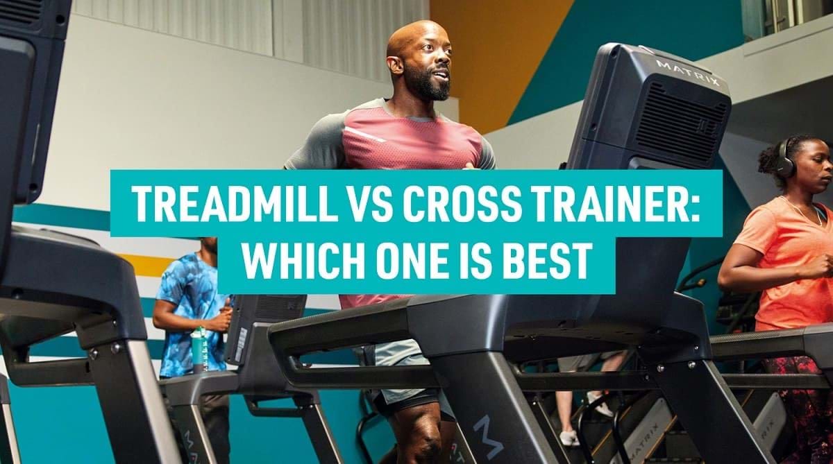 Blog post comparing treadmill and cross trainer