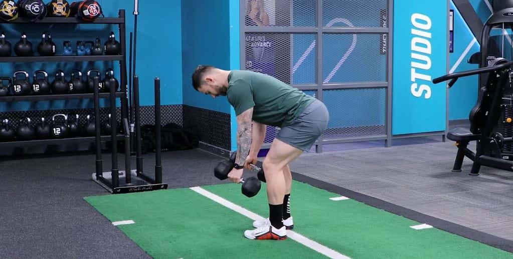 How to do dumbbell bent over rows