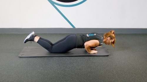 Modified Tricep Push Ups