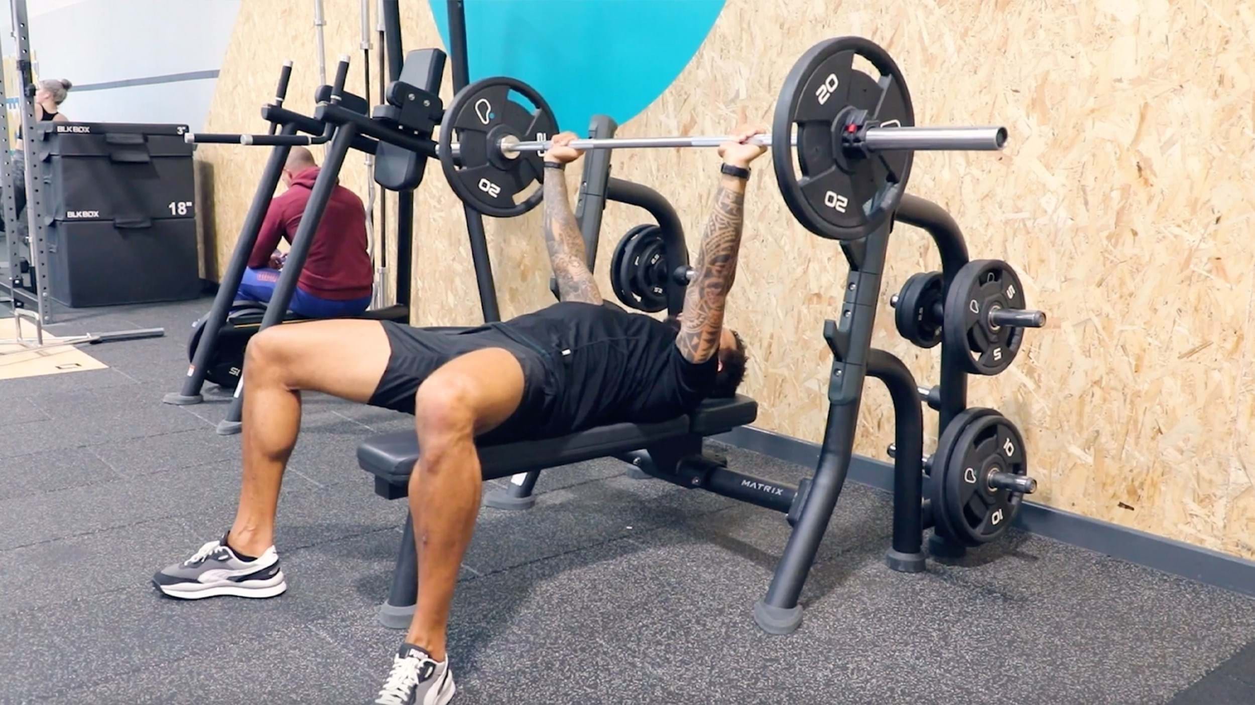 How to barbell bench press