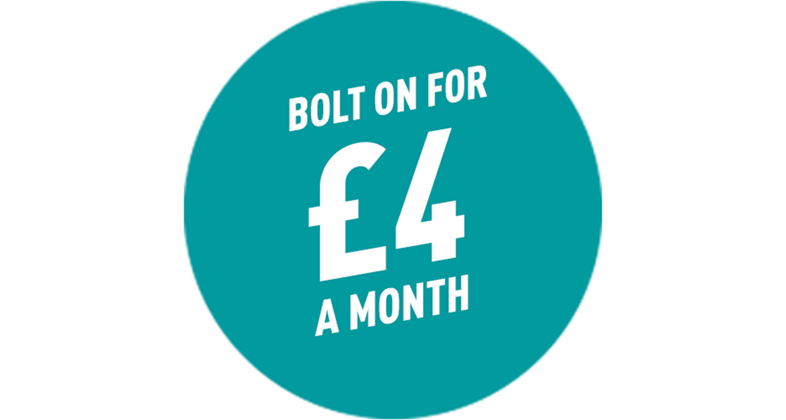 Bolt on £4 a month