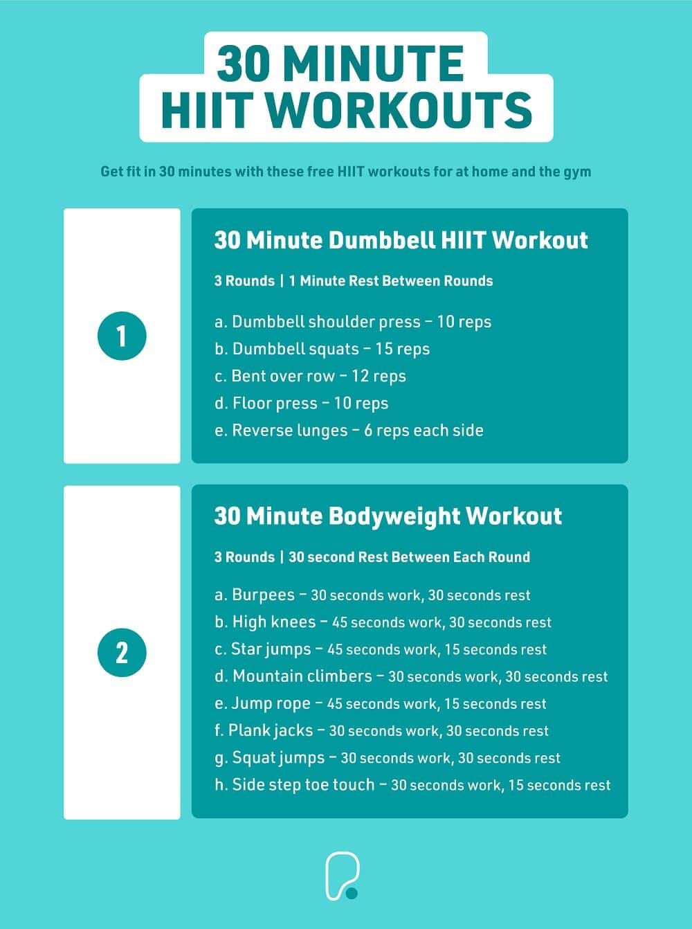 30 Minute HIIT Workouts To Try