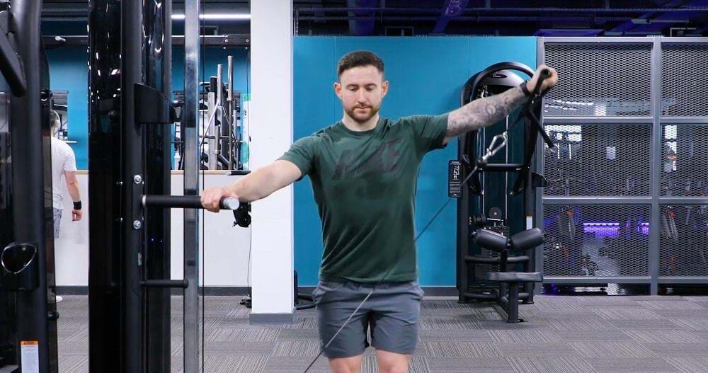Cable lateral raises