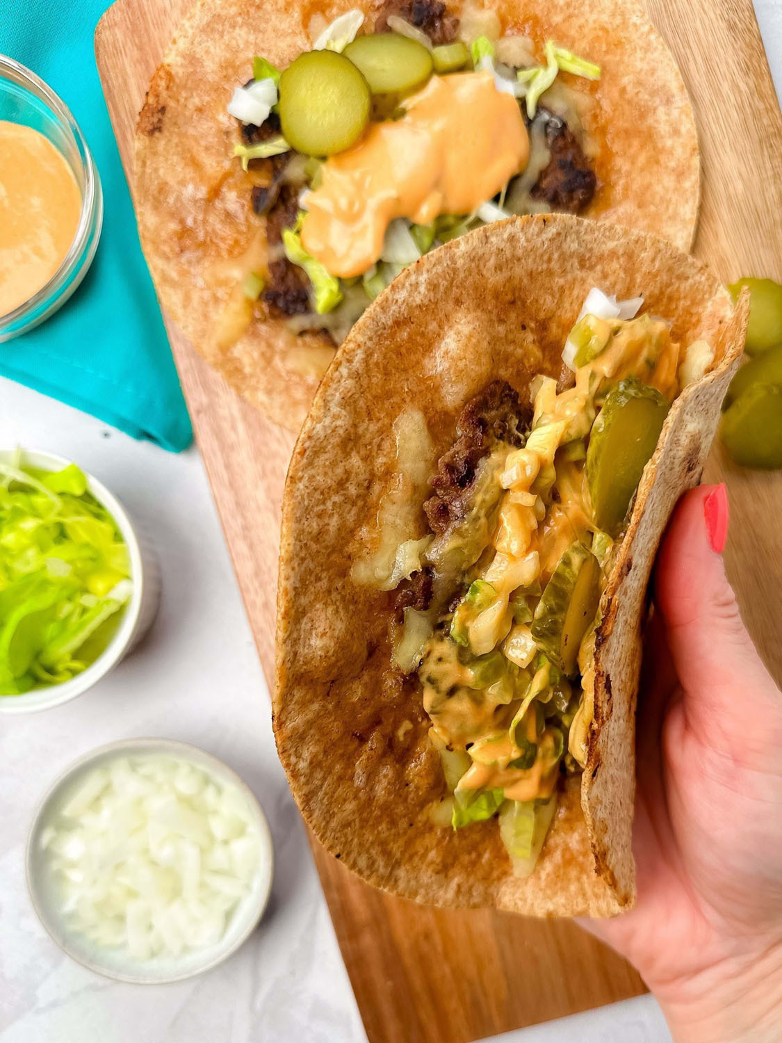 Smash Burger Tacos Recipe | PureGym