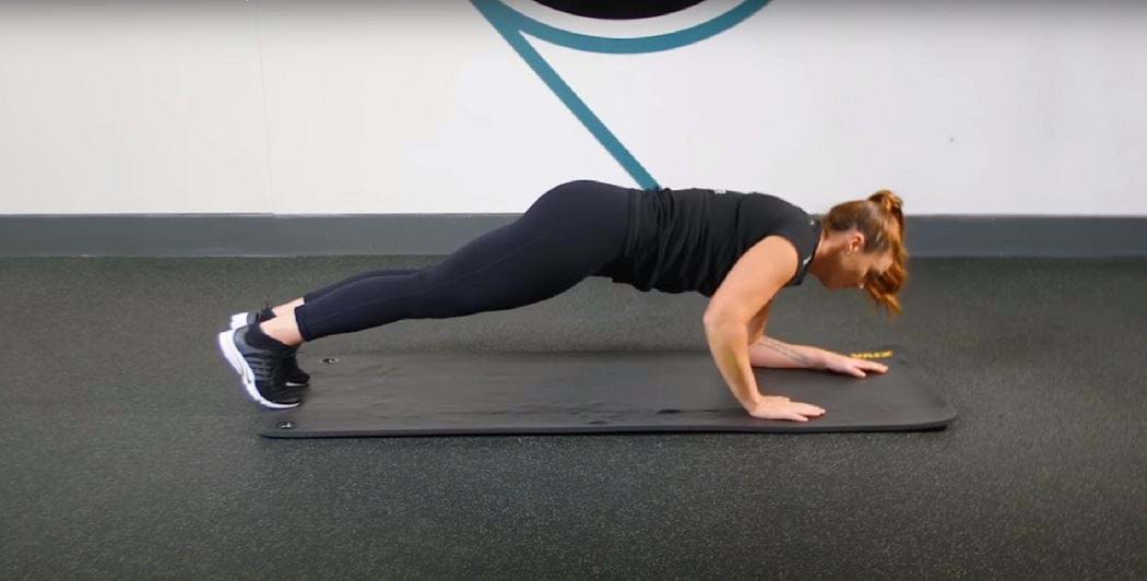 How to do Plank To Press Ups