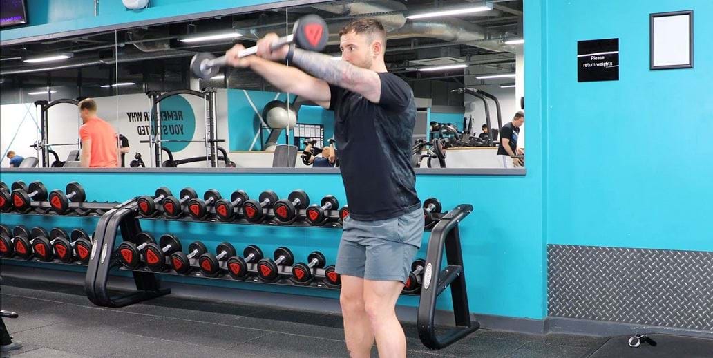 How To Do A Barbell Front Raise